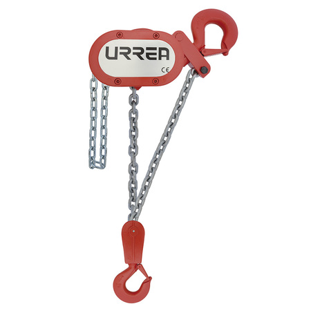 URREA Heavy duty chain hoist with 2 load cain fall 6613lb 46303